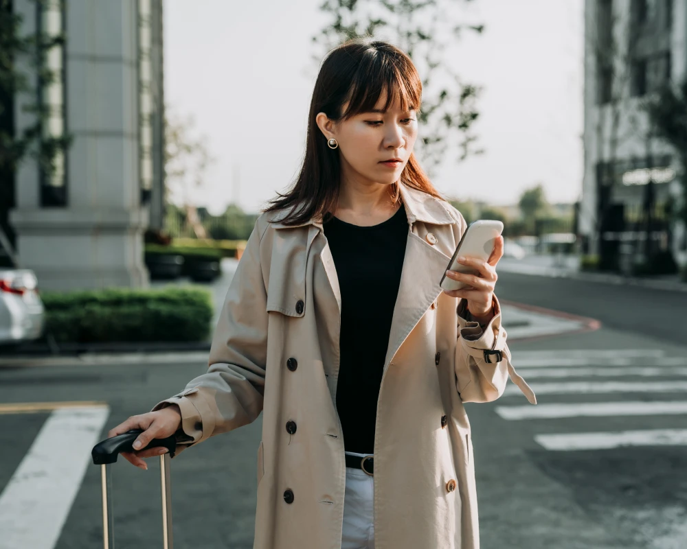 luggage carrier on wheels